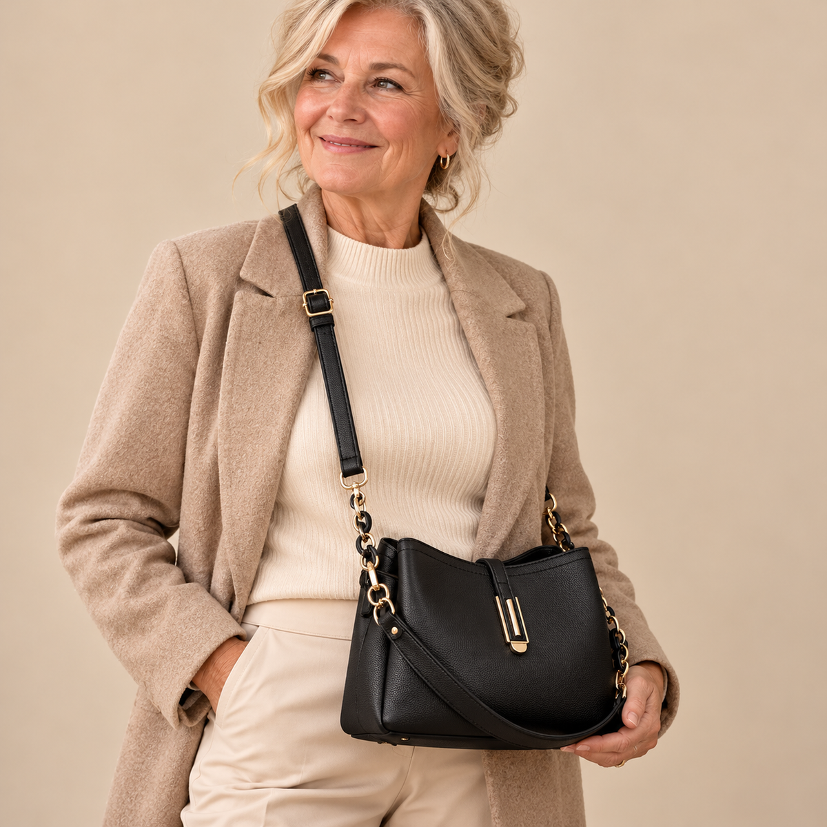 Lauren™ | Leather Crossbody Shoulder Bag
