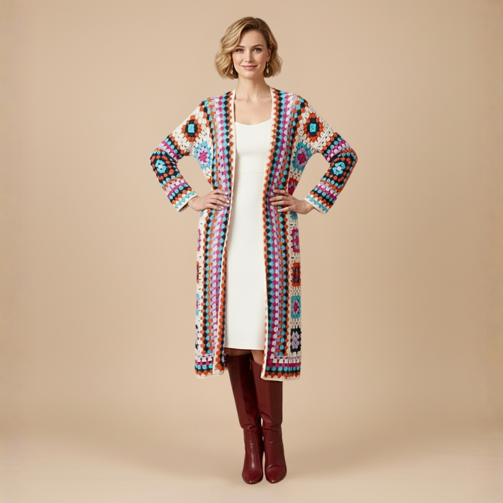 Women's Bohemian Long Cardigan