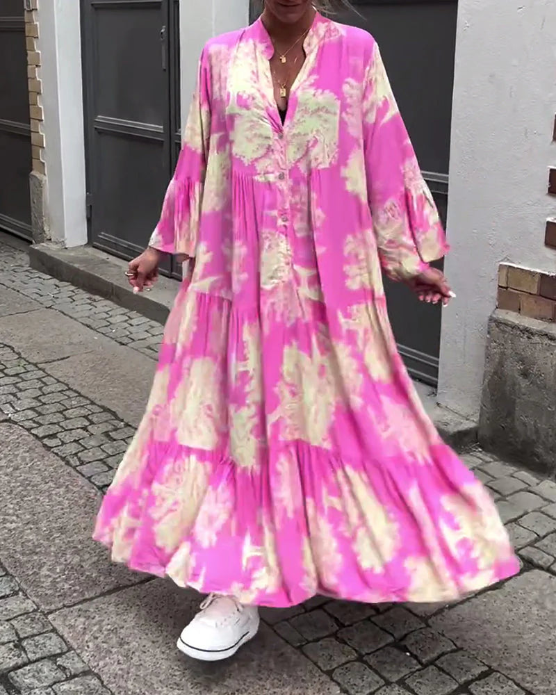 Lena - Elegant dress with a flowing cut