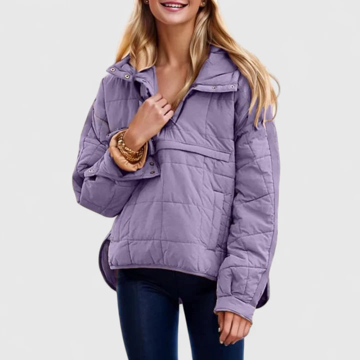 Faith – Waterproof Oversized Pullover Jacket with Hood