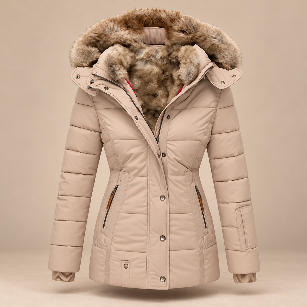 Maybelle™ | Hooded Quilted Winter Coat