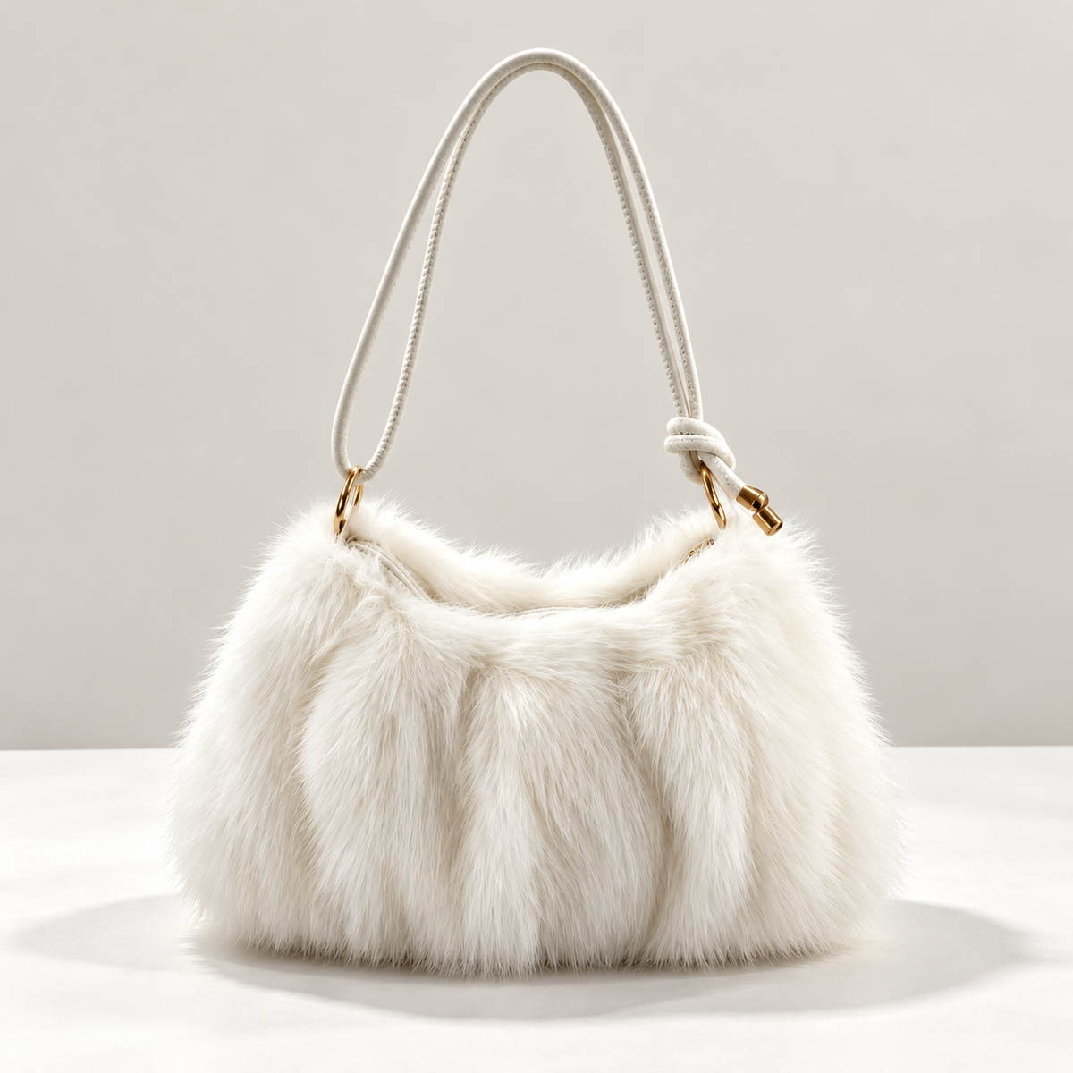 Mila™ | Fluffy Faux Fur Shoulder Bag