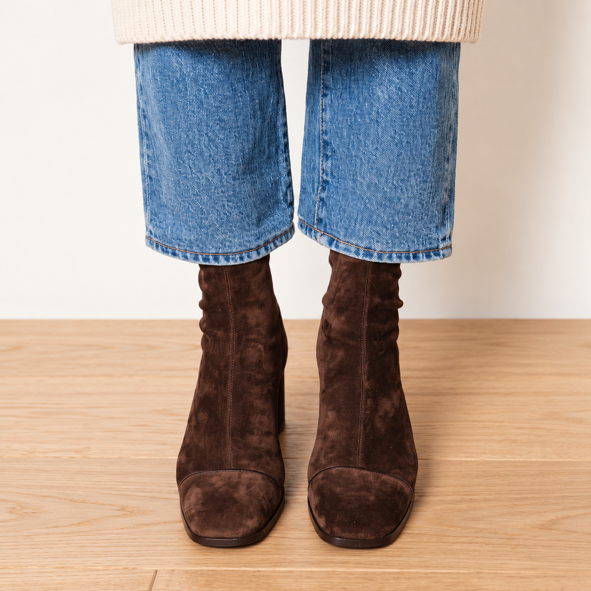 Helen™ | Block Heel Ankle Boots