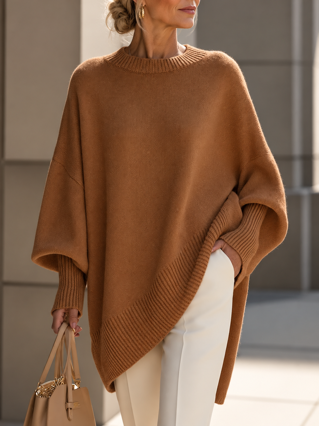 Jennifer™ | Draped Oversized Sweater