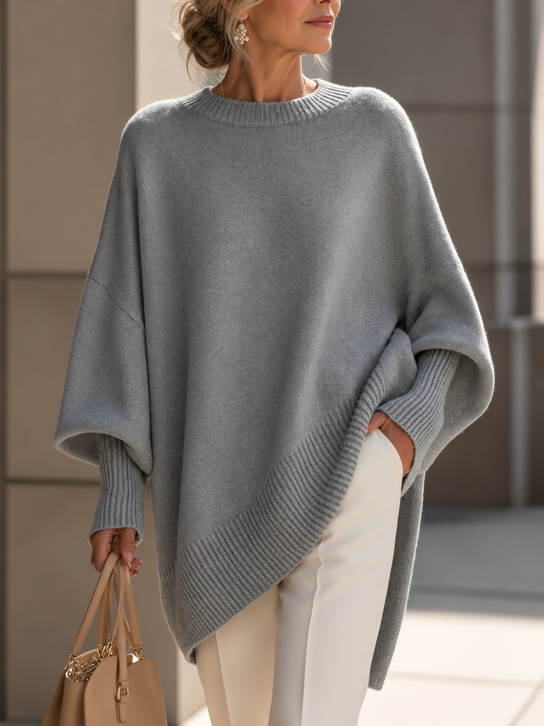 Jennifer™ | Draped Oversized Sweater