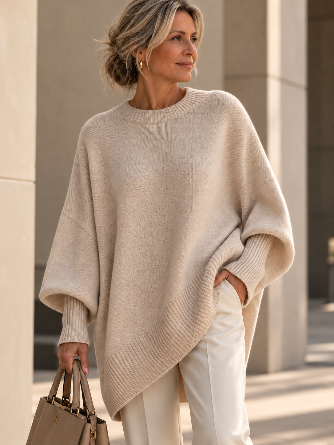 Jennifer™ | Draped Oversized Sweater