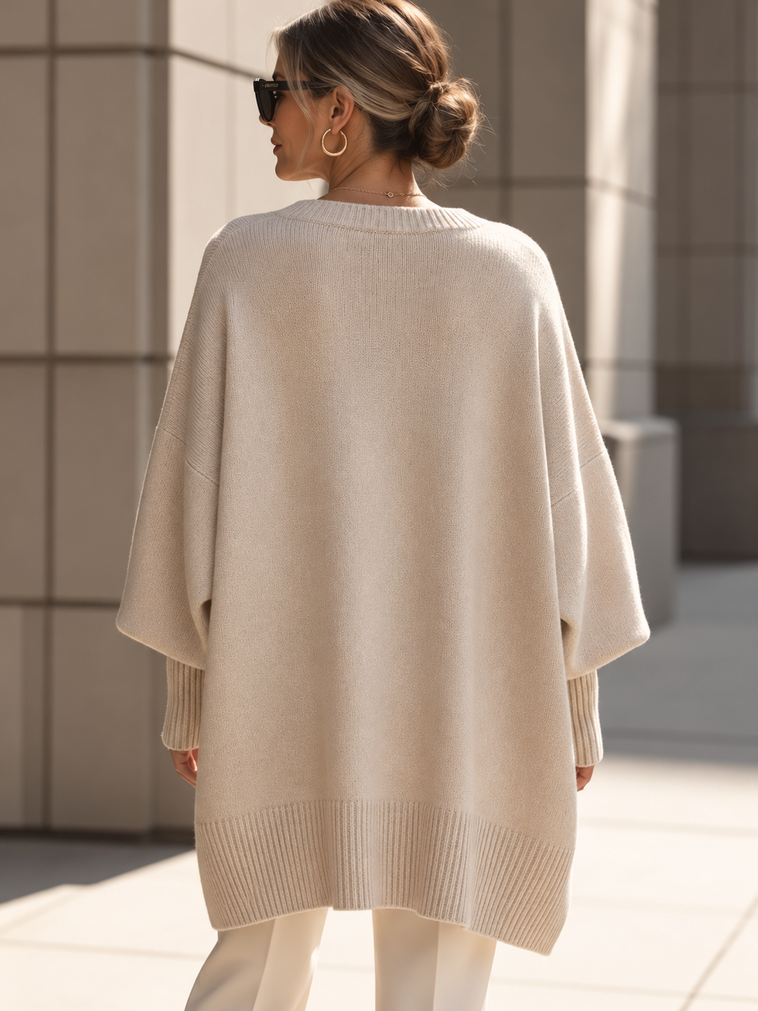 Jennifer™ | Draped Oversized Sweater