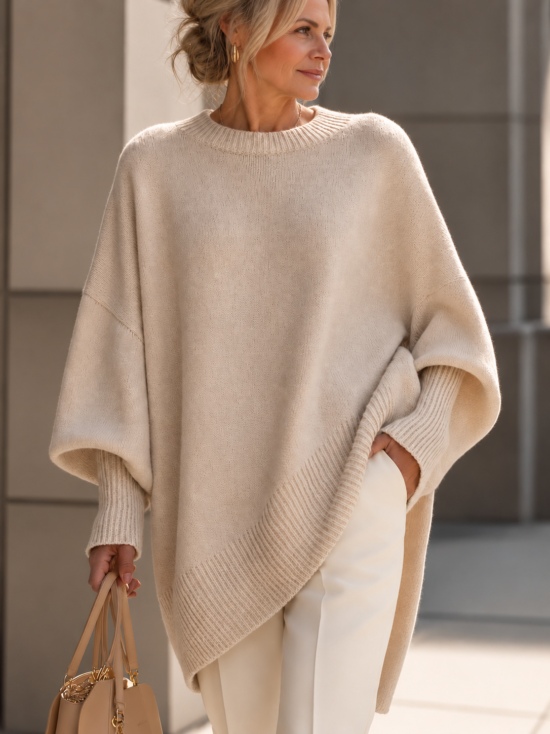 Jennifer™ | Draped Oversized Sweater