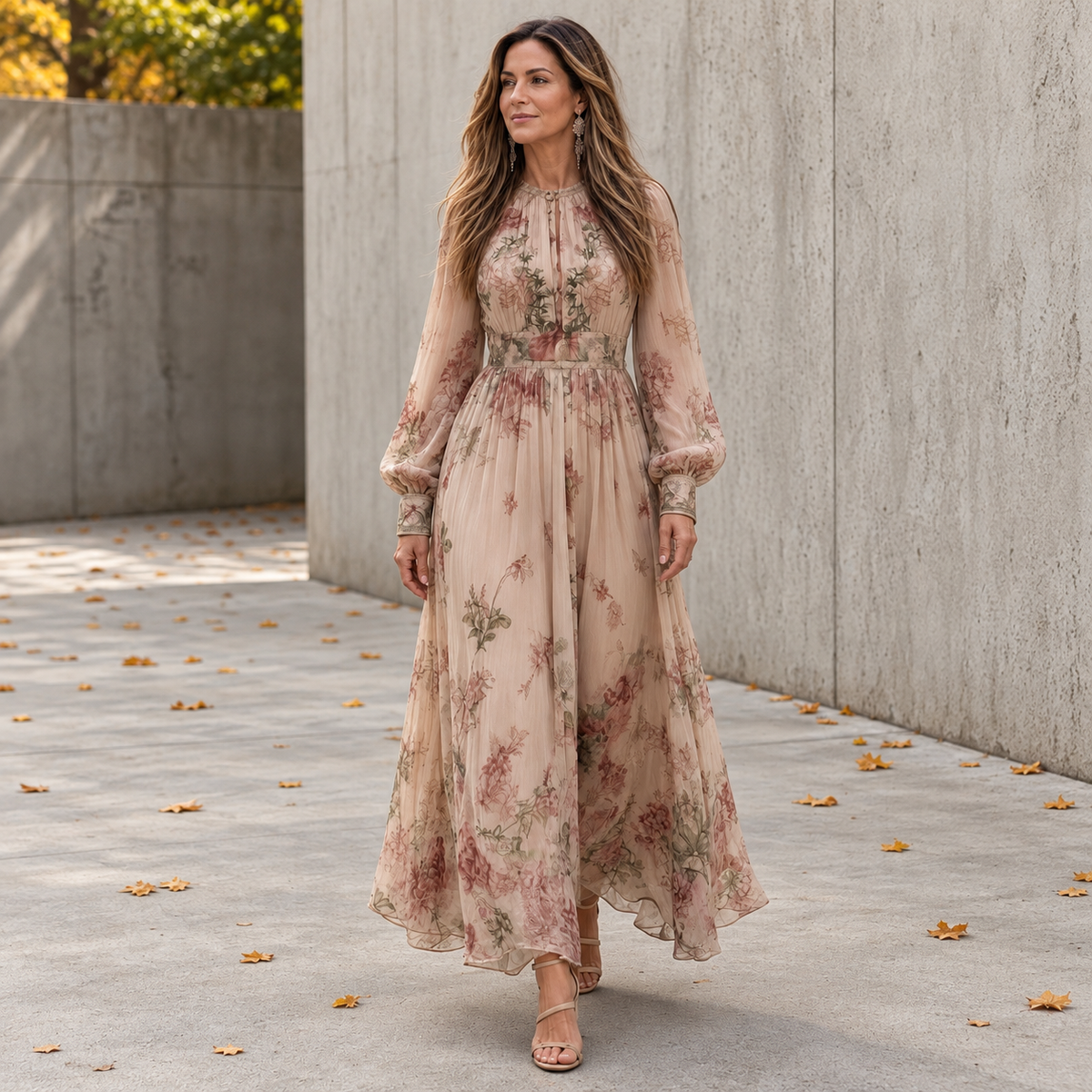 Louise™ | Floral Maxi Dress