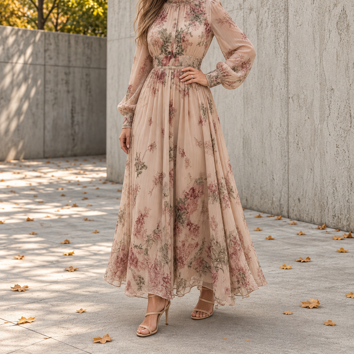 Louise™ | Floral Maxi Dress