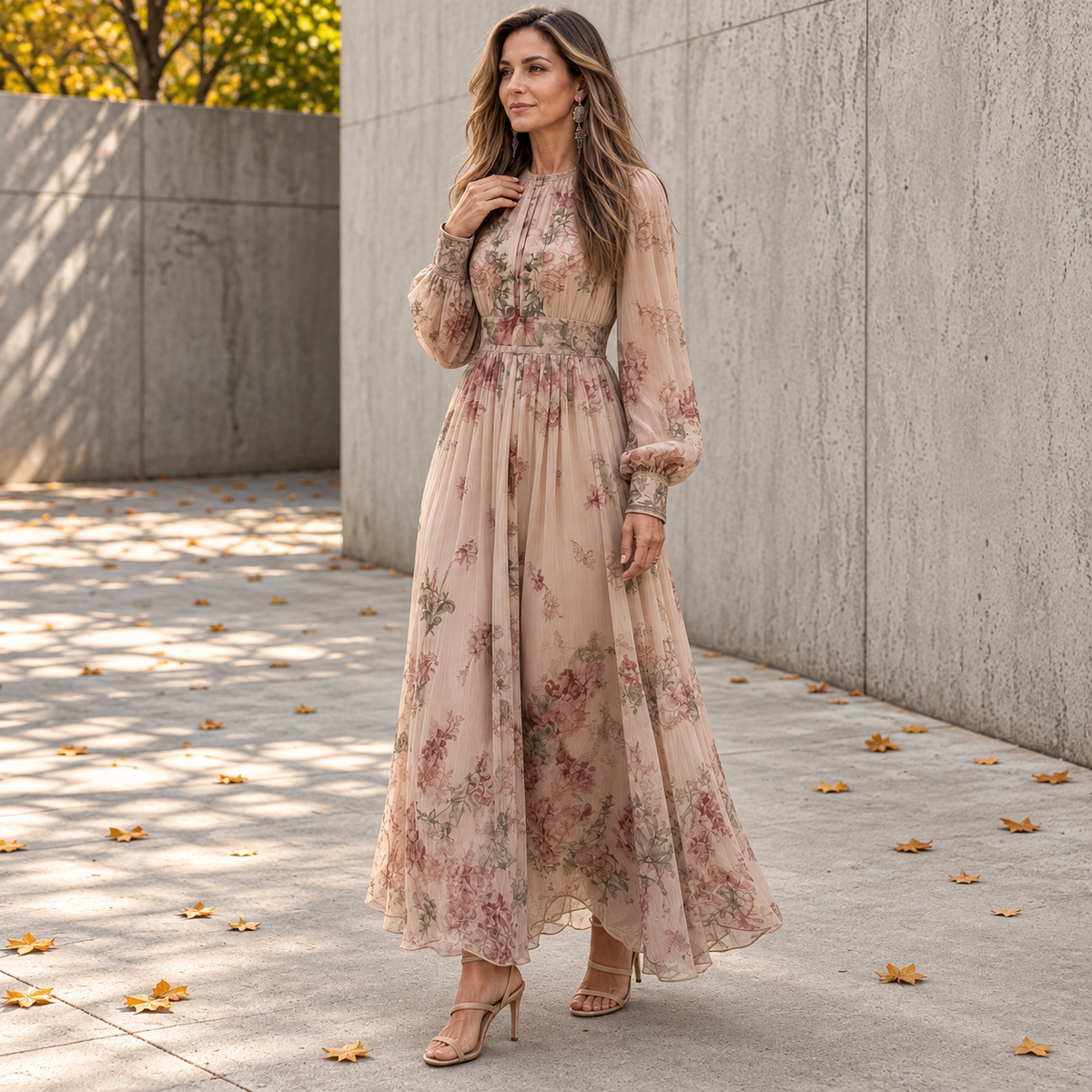Louise™ | Floral Maxi Dress