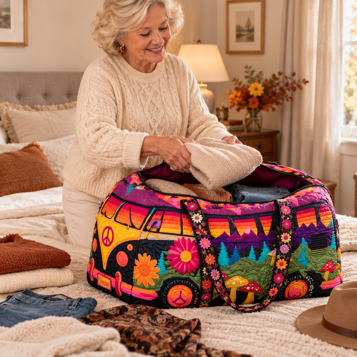 Harper™ | Quilted Weekender Bag