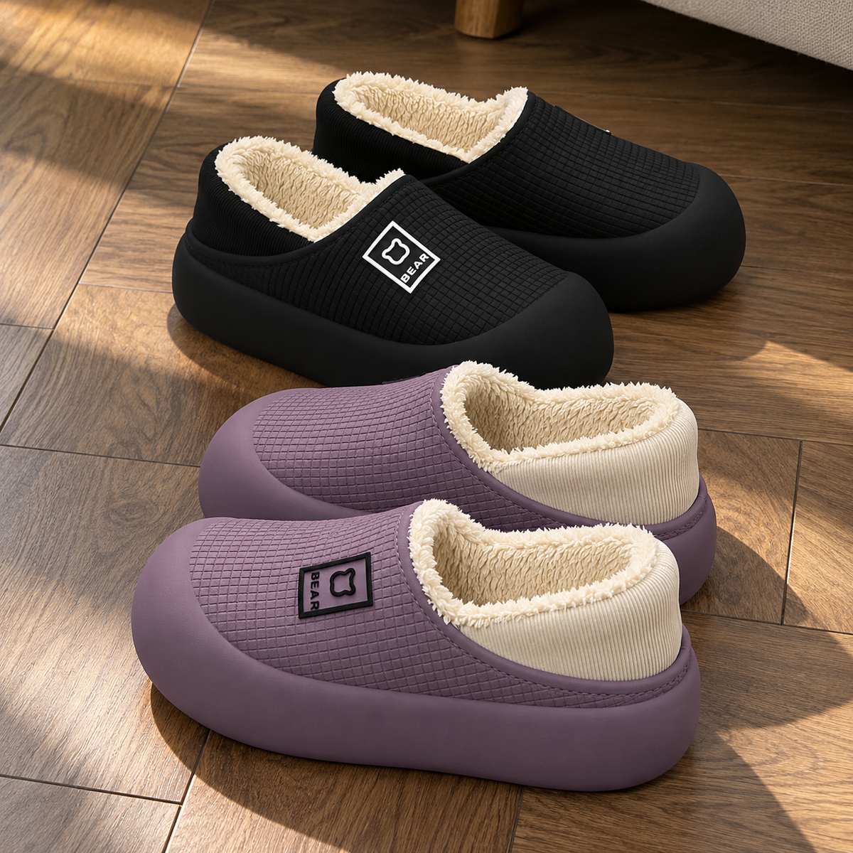 Nathalie™ | Cozy Fleece-Lined Clogs