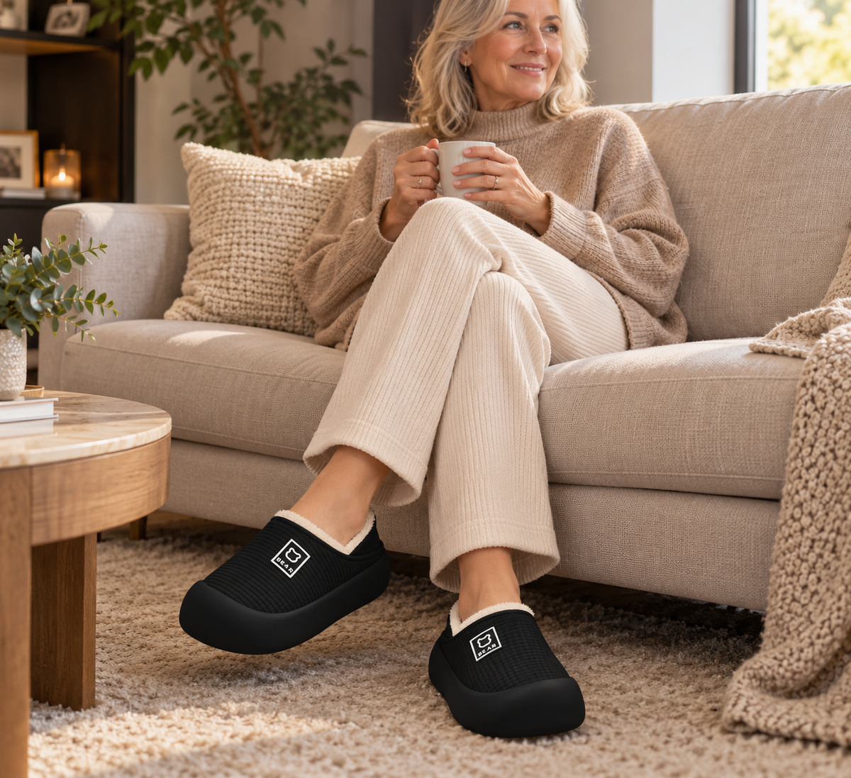Nathalie™ | Cozy Fleece-Lined Clogs