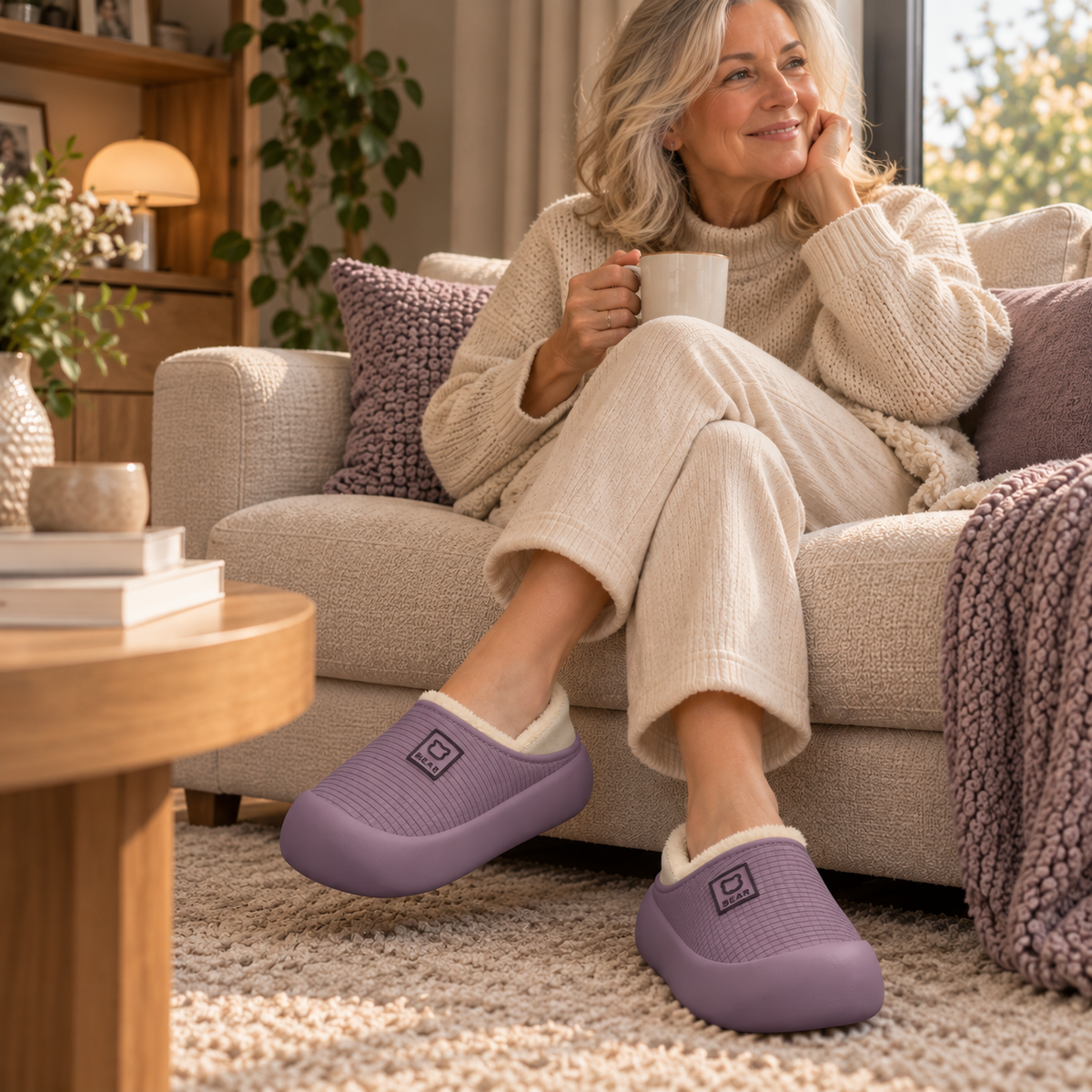 Nathalie™ | Cozy Fleece-Lined Clogs