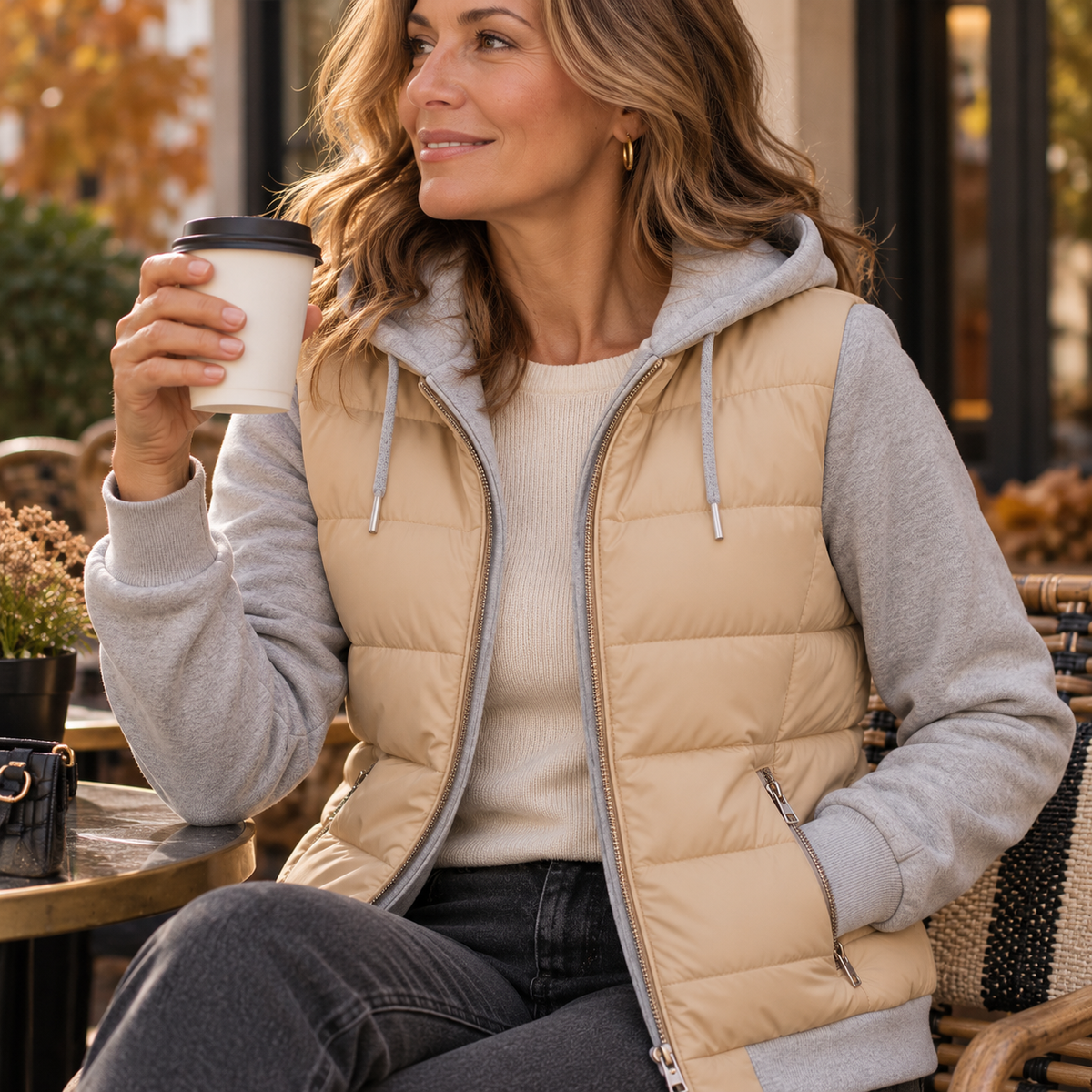 Marlene™ | Color-Block Quilted Jacket