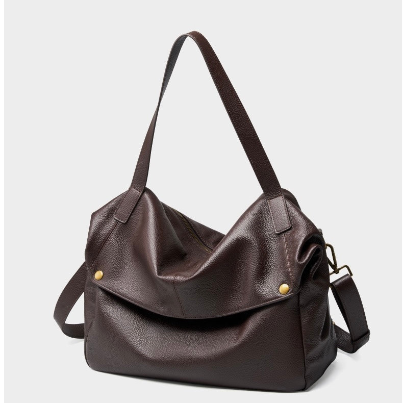 Evelyn™ | Classic Leather Shoulder Bag