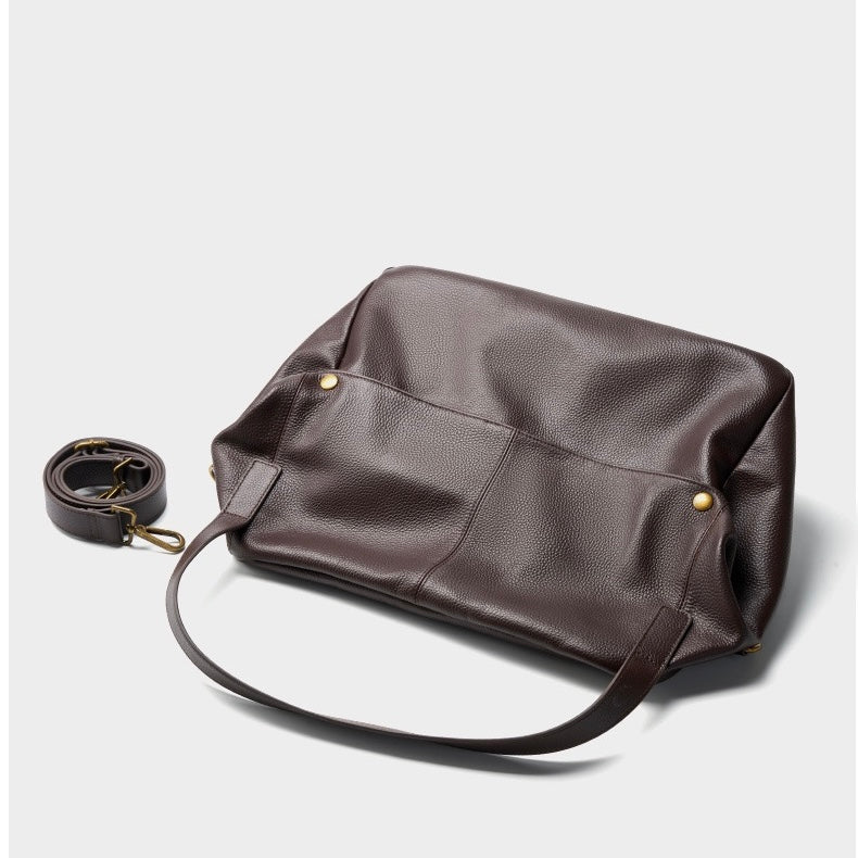 Evelyn™ | Classic Leather Shoulder Bag