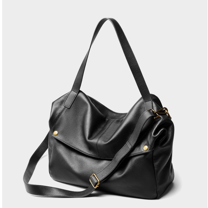 Evelyn™ | Classic Leather Shoulder Bag
