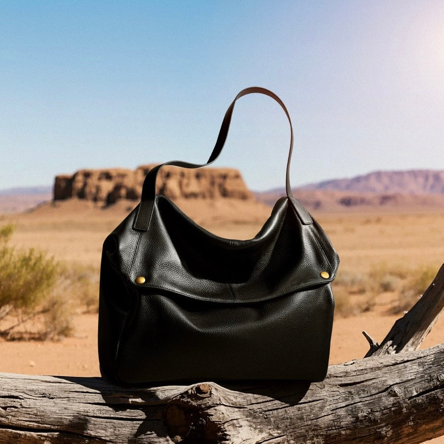 Evelyn™ | Classic Leather Shoulder Bag