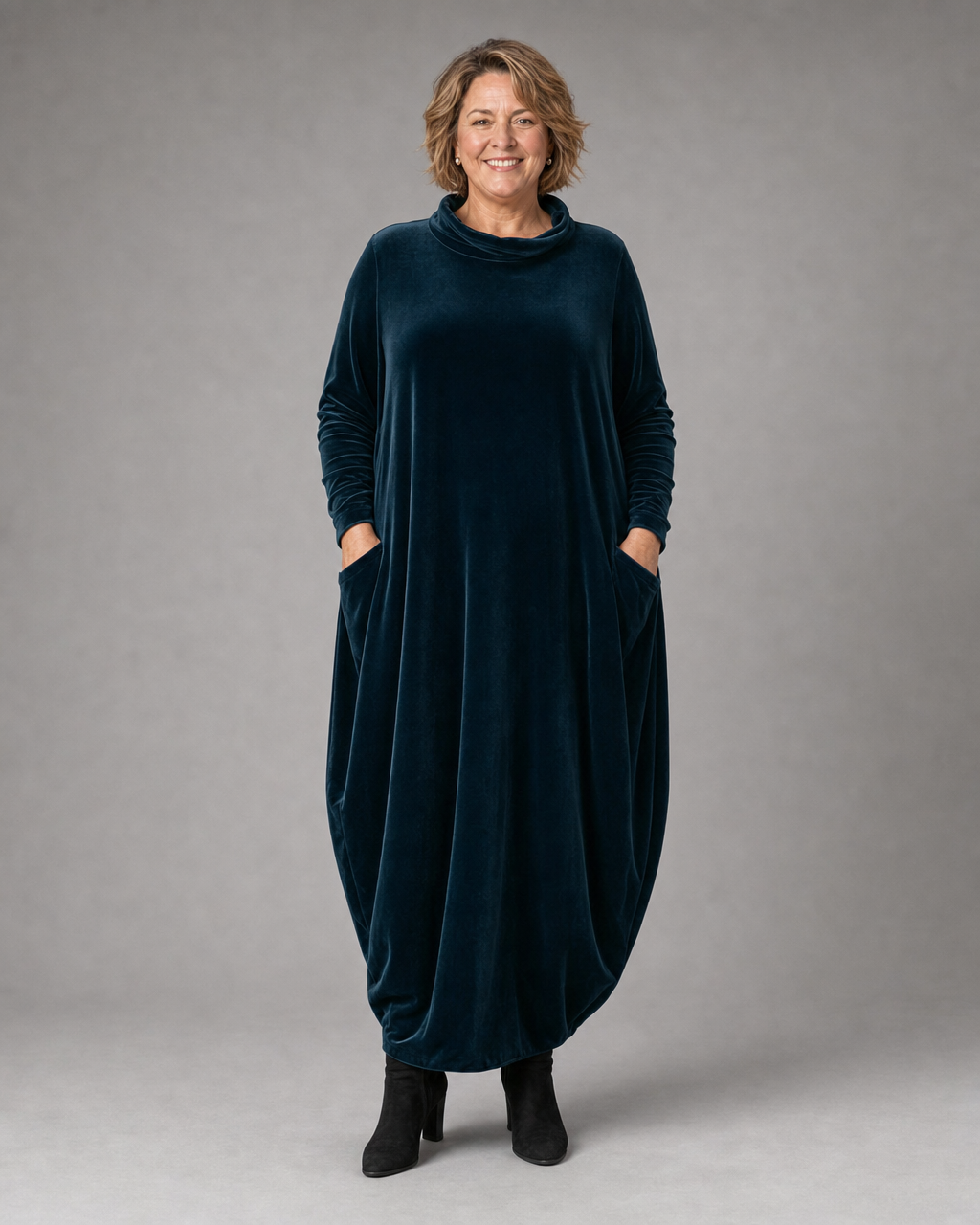 Elena™ | Velvet Maxi Dress