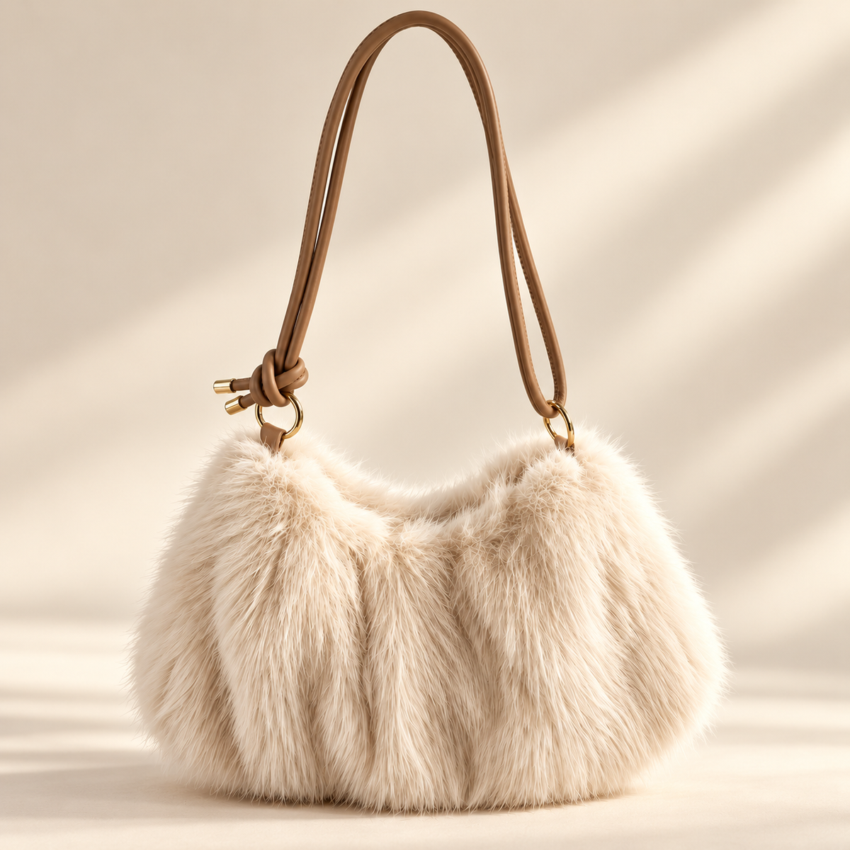 Mila™ | Fluffy Faux Fur Shoulder Bag