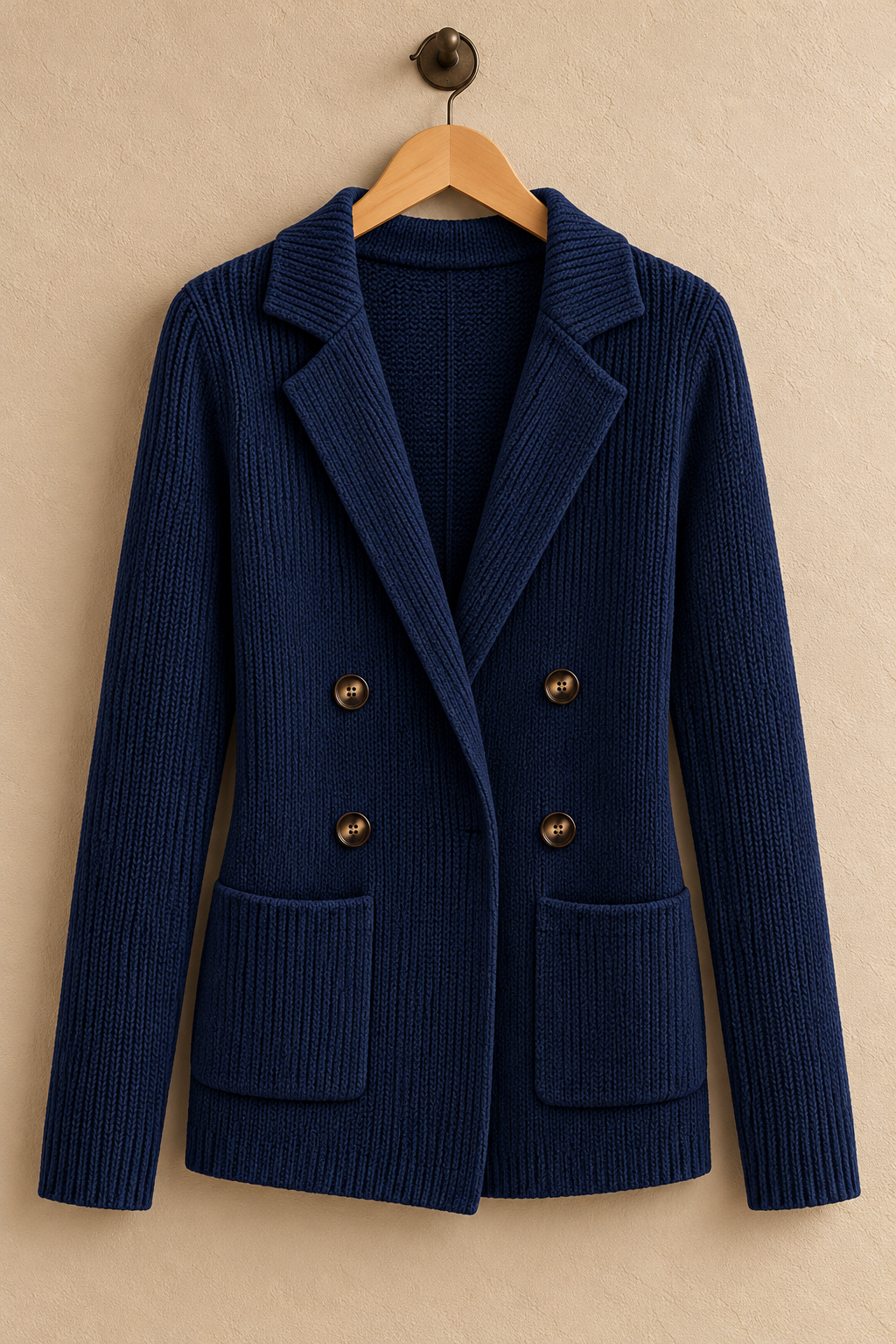 Lauren™ | Double-Breasted Knit Jacket