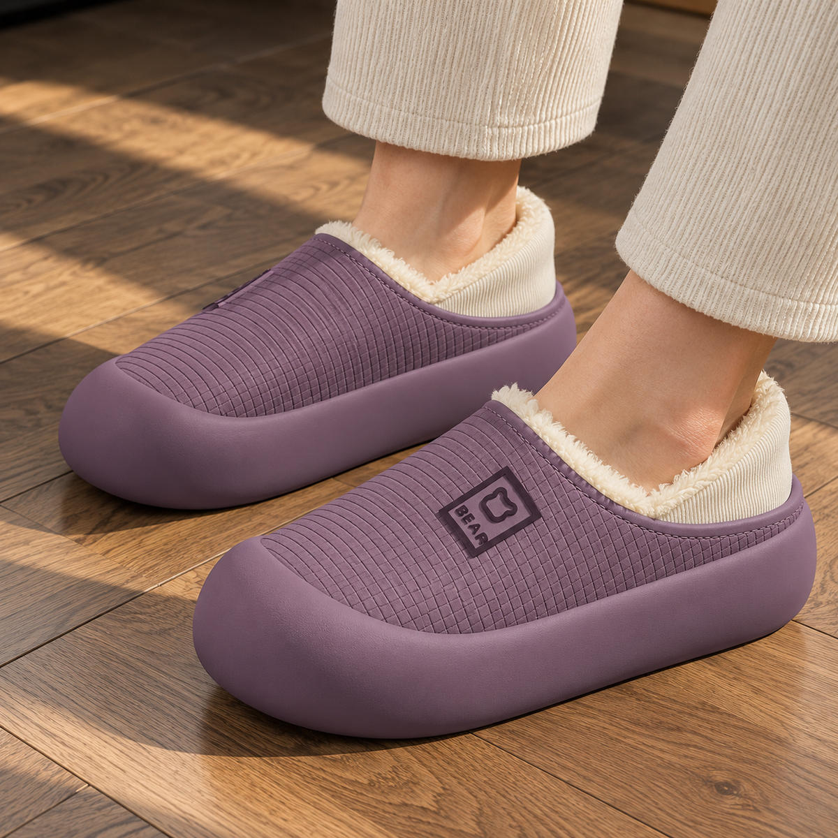 Nathalie™ | Cozy Fleece-Lined Clogs