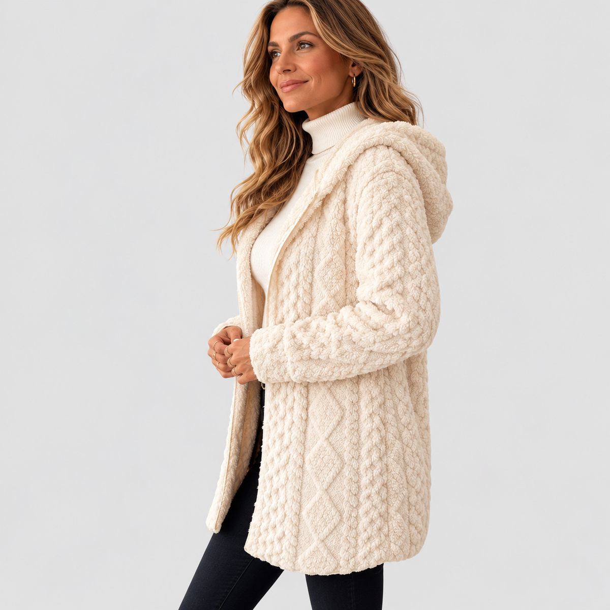 Harper™ | Casual Hooded Fleece Jacket