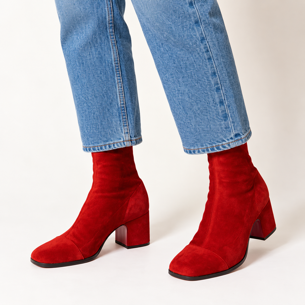 Helen™ | Block Heel Ankle Boots
