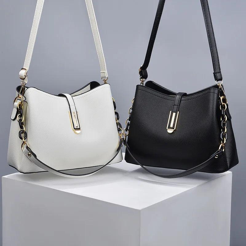 Lauren™ | Leather Crossbody Shoulder Bag