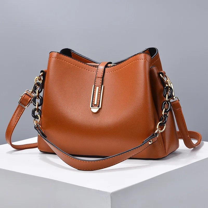 Lauren™ | Leather Crossbody Shoulder Bag