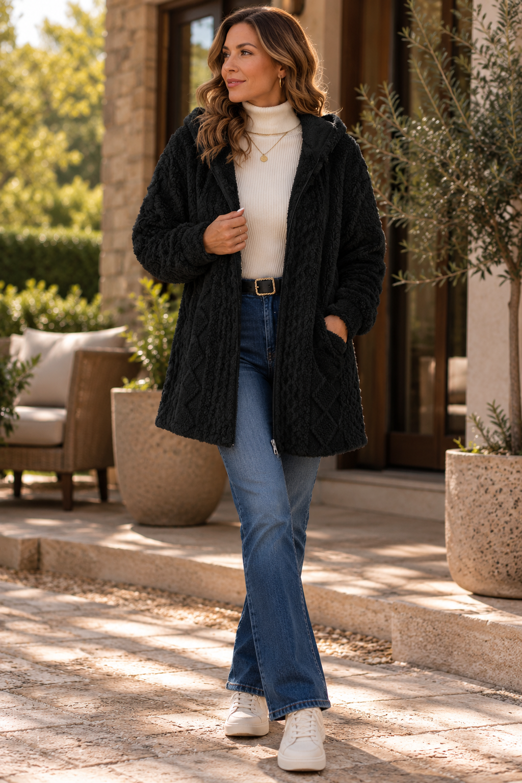 Harper™ | Casual Hooded Fleece Jacket