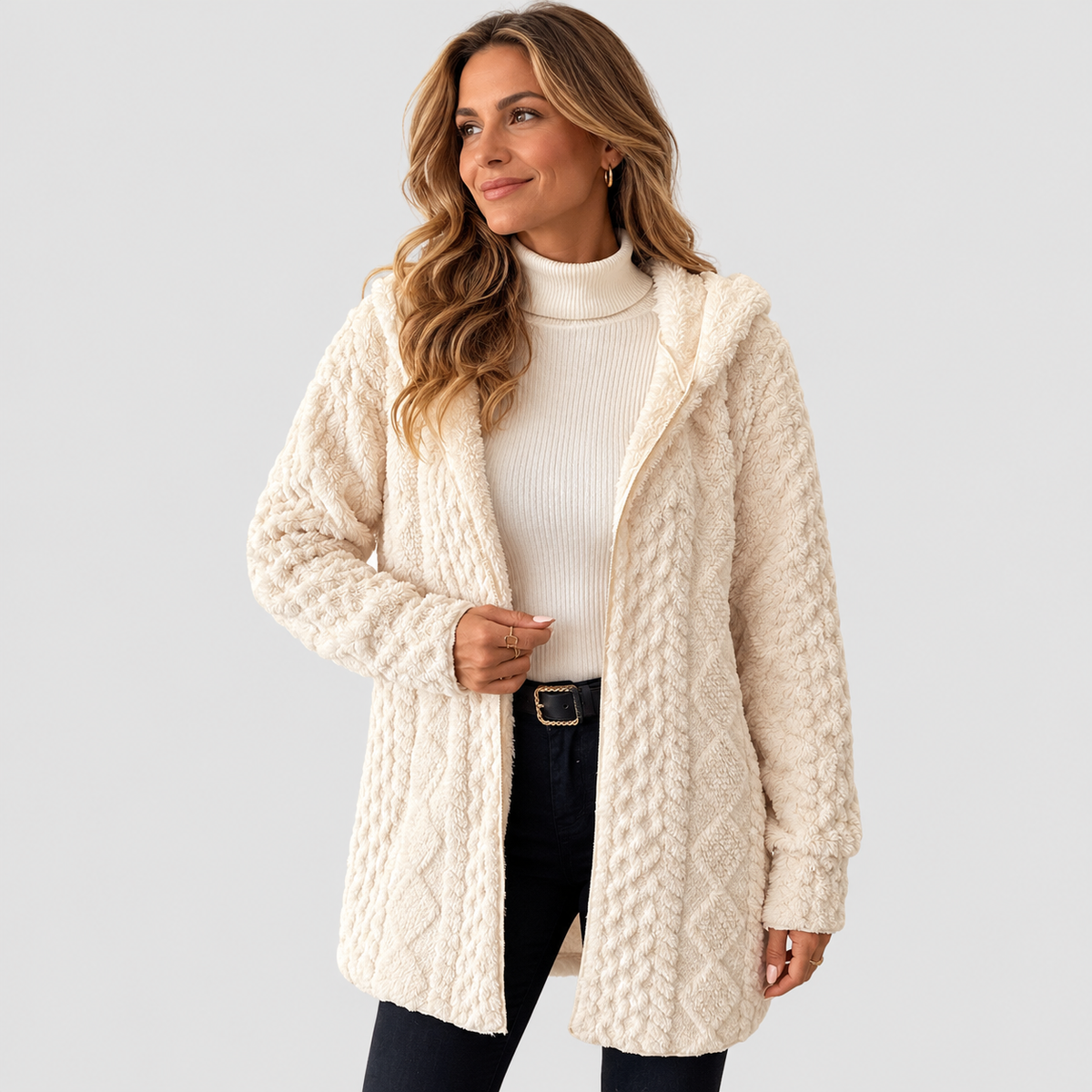 Harper™ | Casual Hooded Fleece Jacket
