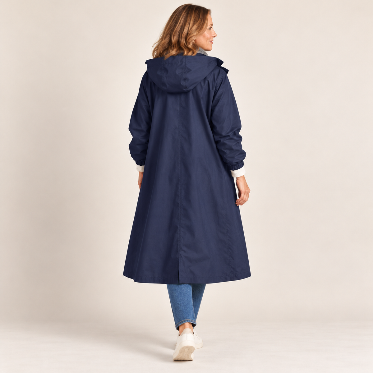 Wendy™ | Long Hooded Trench Coat