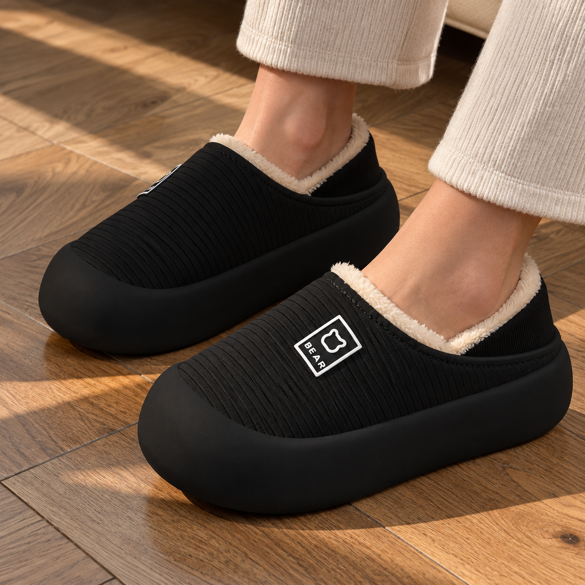 Nathalie™ | Cozy Fleece-Lined Clogs