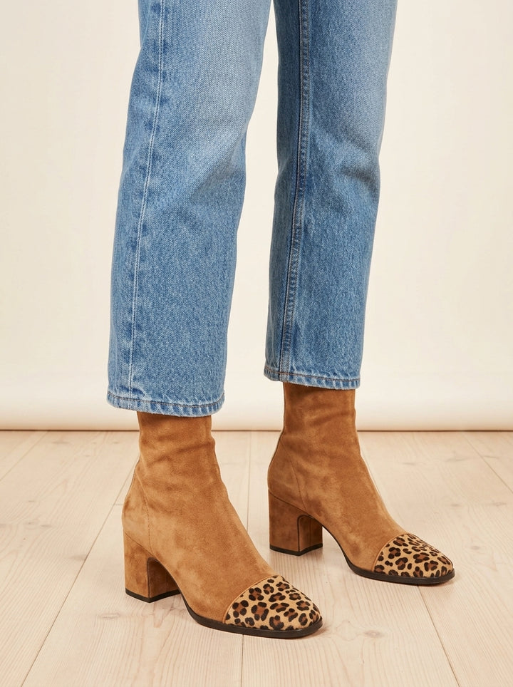 Helen™ | Block Heel Ankle Boots