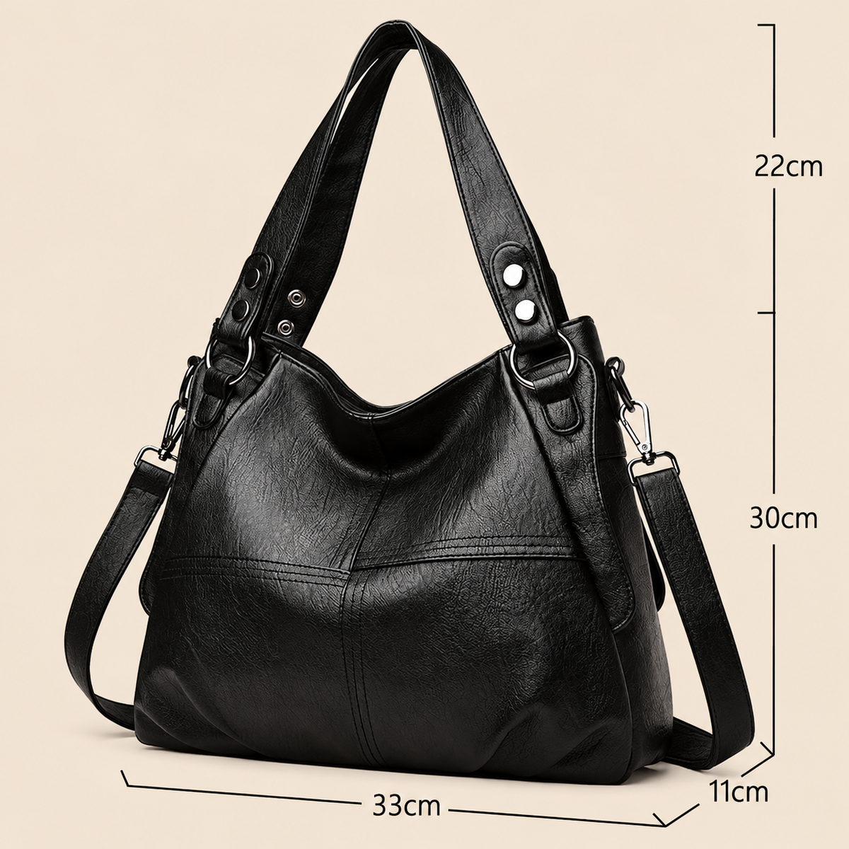 Vivienne™ | Classic Leather Bag