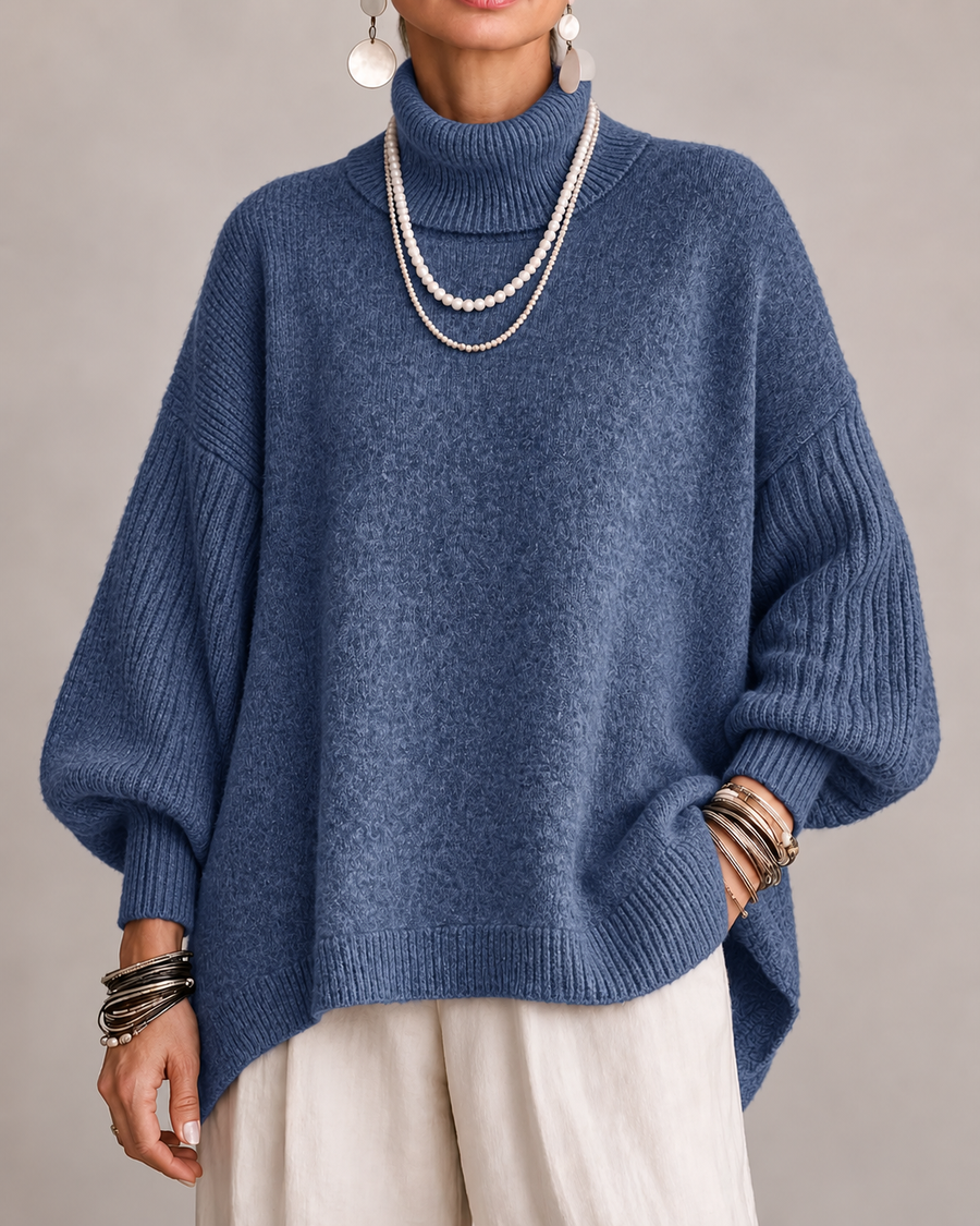Lettie – Elegant Oversized Turtleneck Sweater