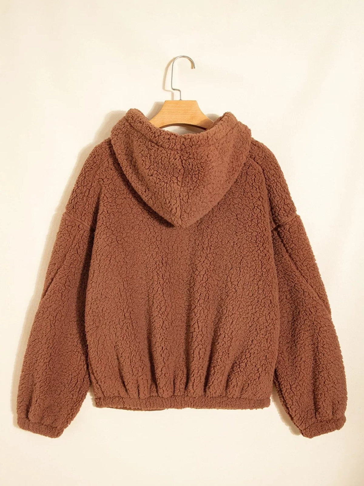 Aileen | Oversized Teddy Zip-Up Jacket for Women