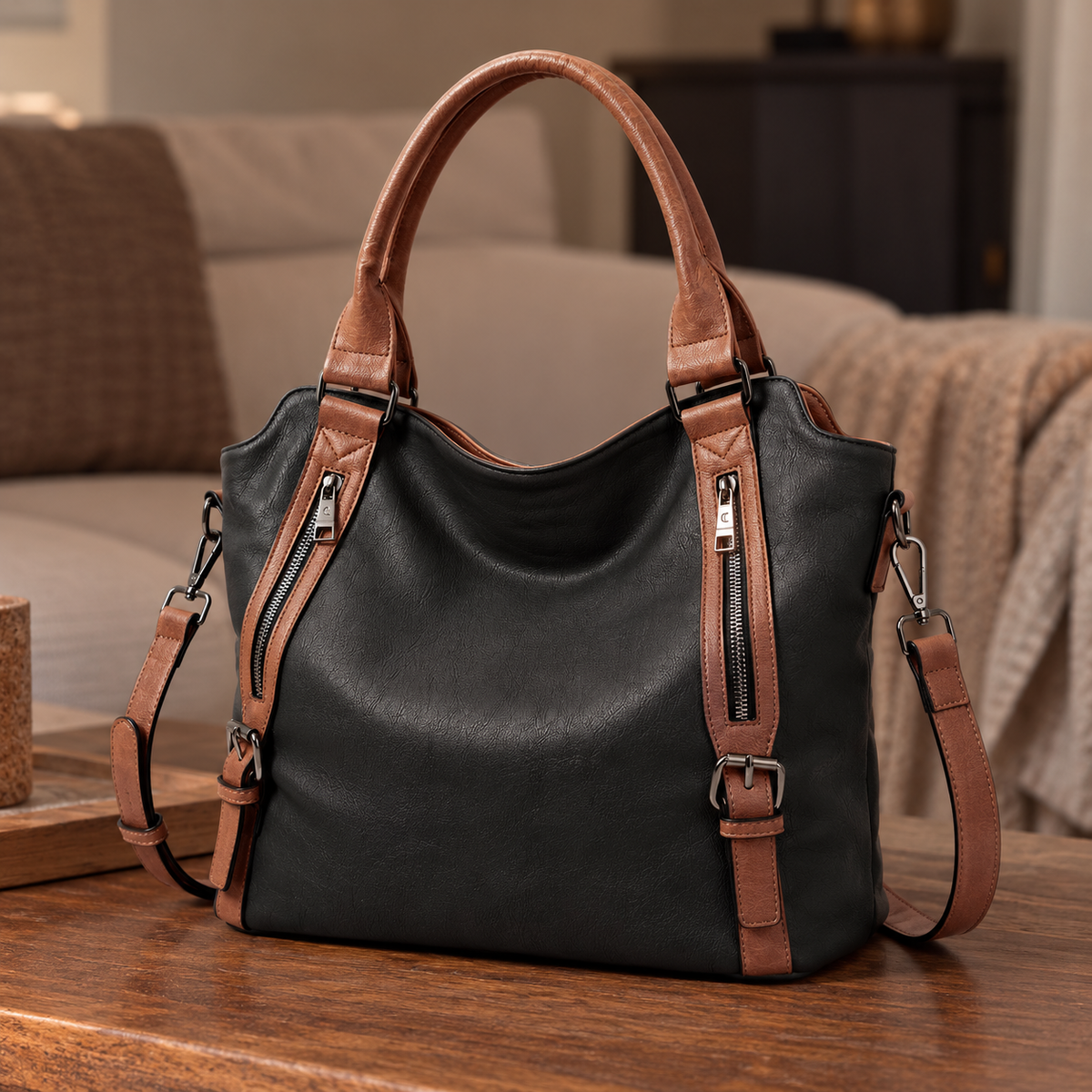 Harper™ | Vegan Leather Crossbody Bag