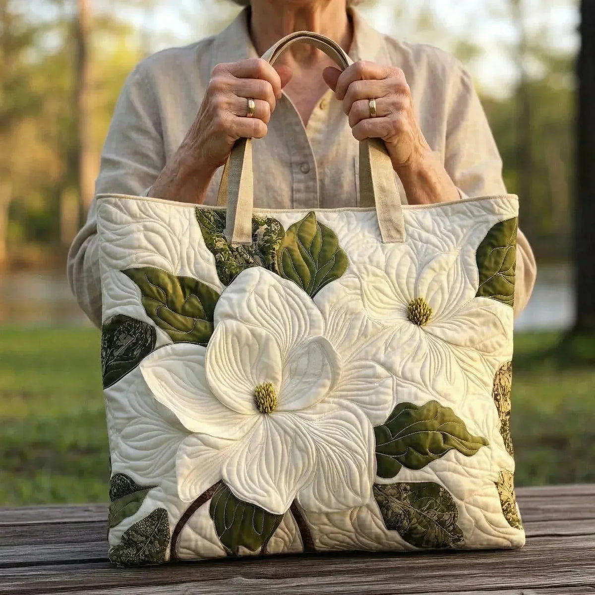 The Emerance Quilted Tote