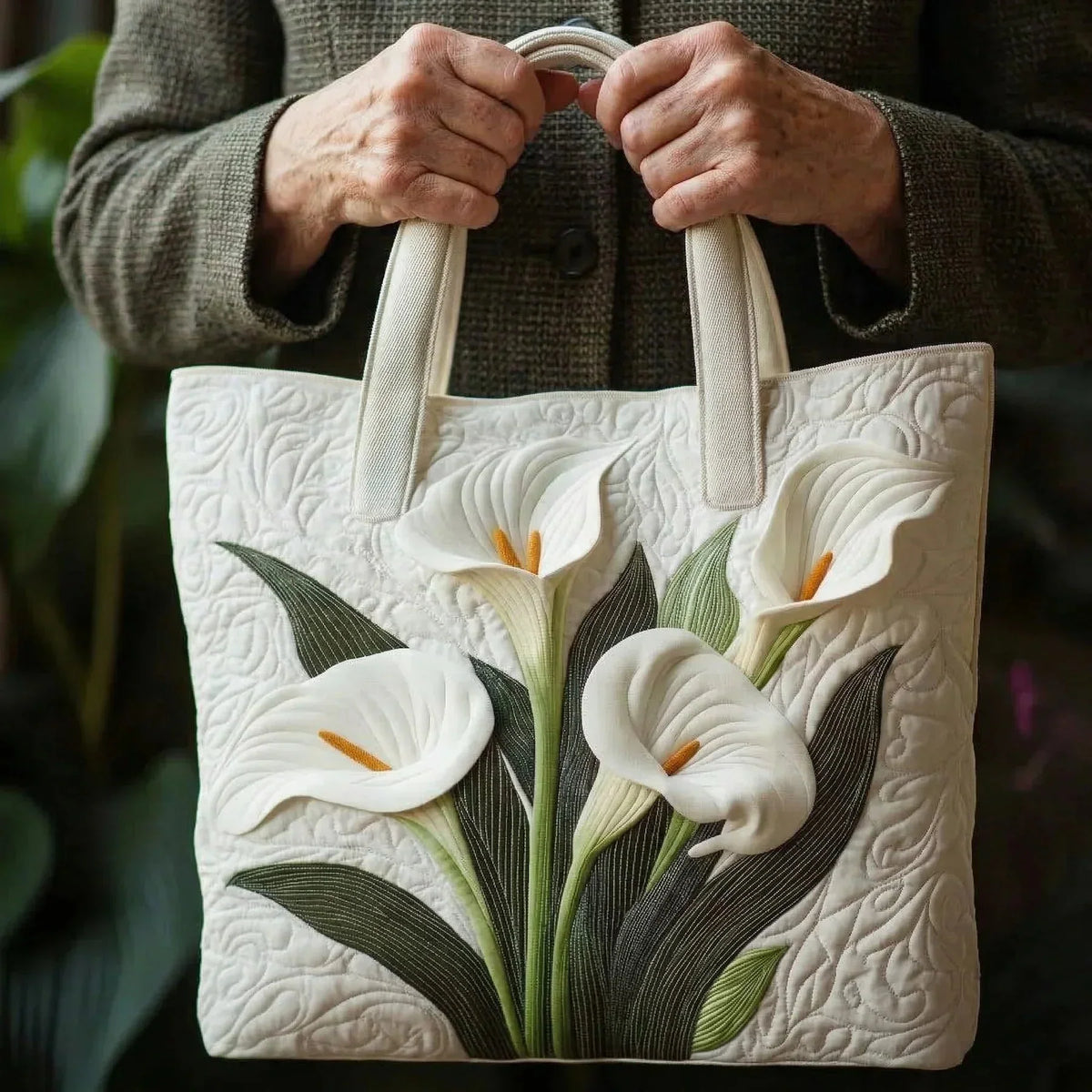 The Flavie Quilted Tote