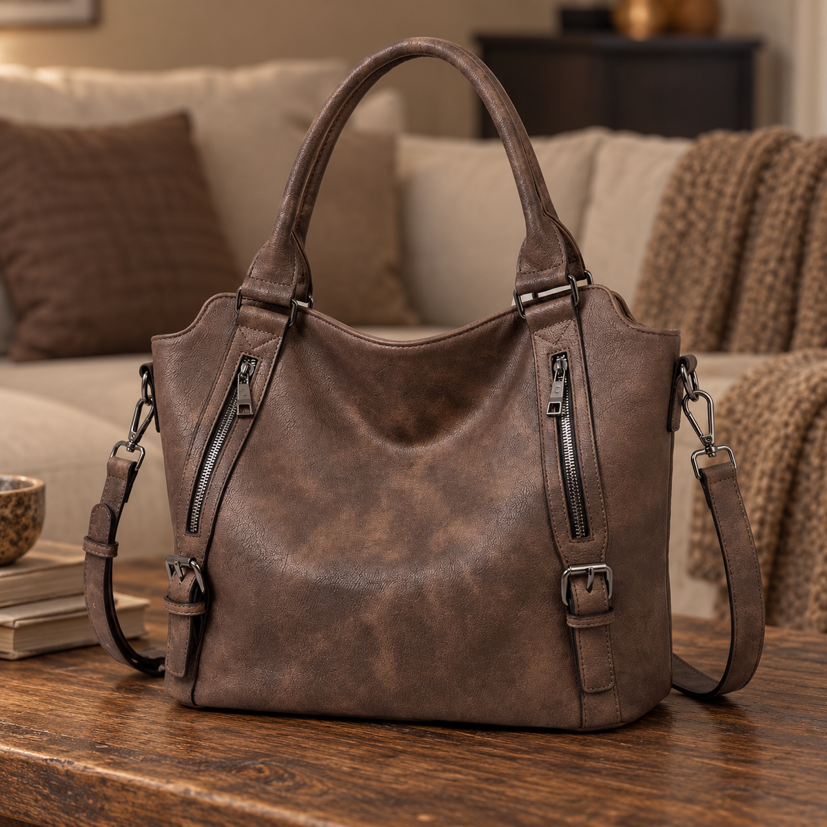 Harper™ | Vegan Leather Crossbody Bag