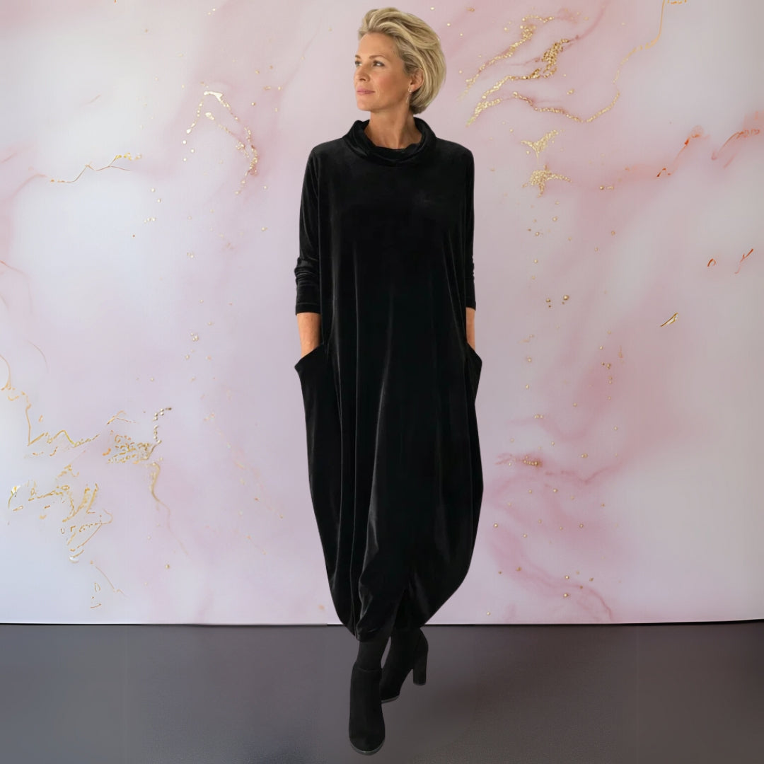 Elena™ | Velvet Maxi Dress