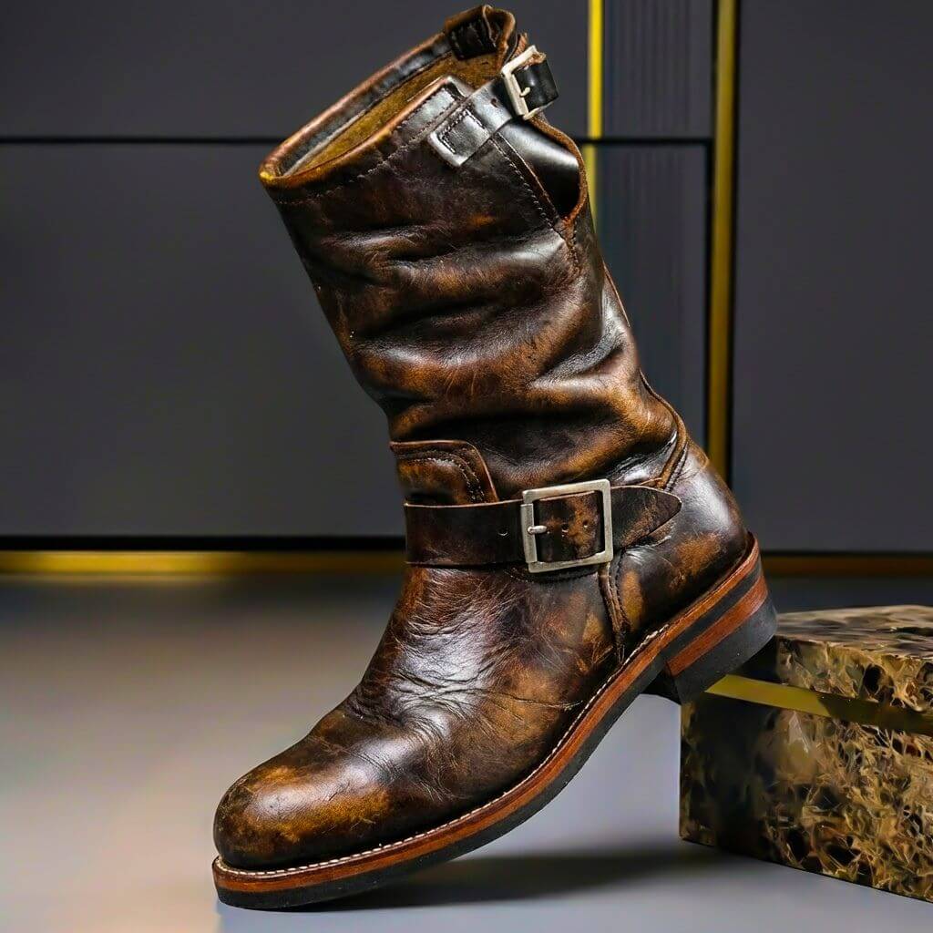 Clara™ | Vintage Leather Boots