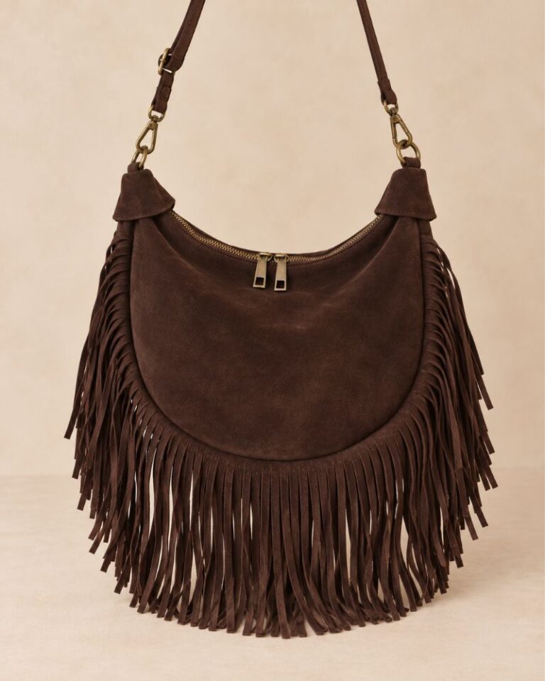Romy™ | Suede Fringe Bag