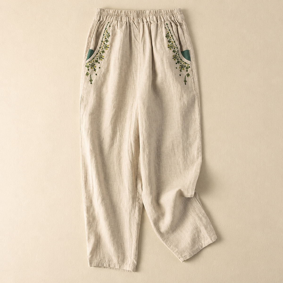 The Giovanna Embroidered Trousers