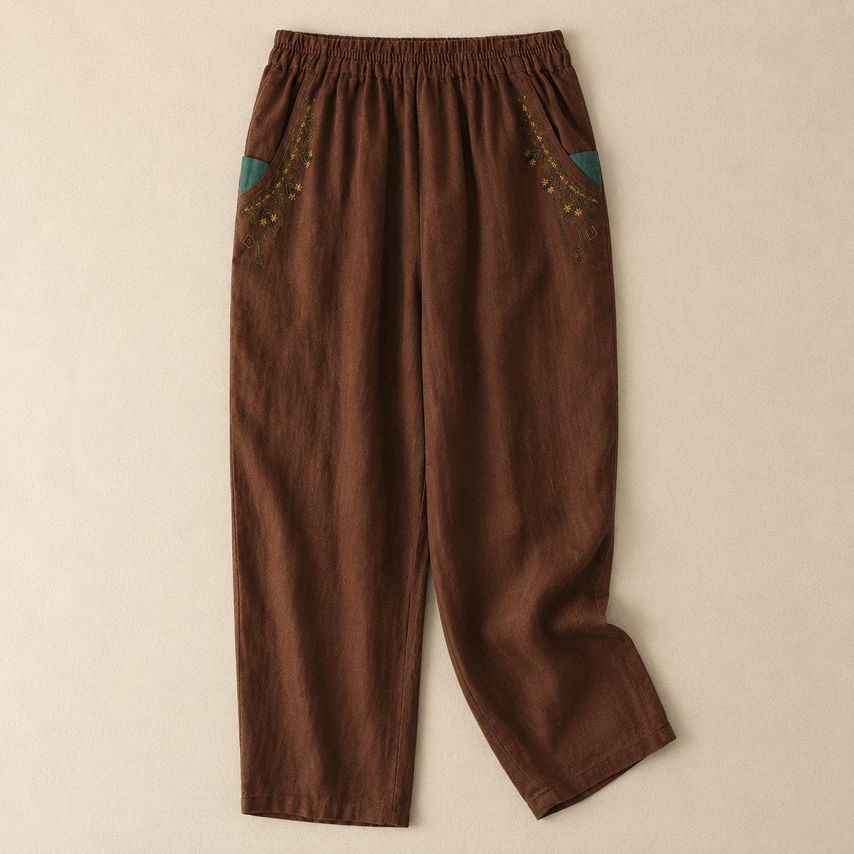 The Giovanna Embroidered Trousers
