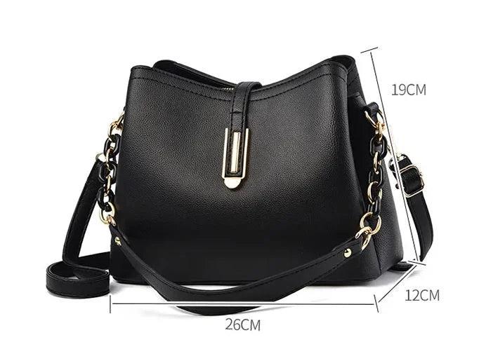 Lauren™ | Leather Crossbody Shoulder Bag